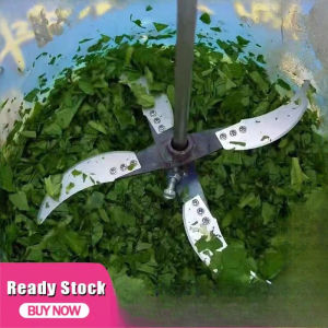 【Ready Stock】Electric Drill Modified Crusher Forage Chopper Poultry Vegetable Shredder Household Farming Grinder