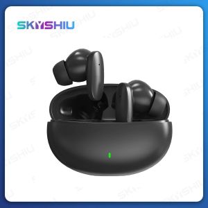 SKYSHIU S90 TWS Noise-Canceling Wireless Earphones V5.3 Microphone Sports Bluetooth Stereo Head phones