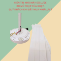Quạt Trần DC 12V/24V-28W Sử Dụng Năng Lượng Mặt Trời Đường Kính Khoảng 1m2. 