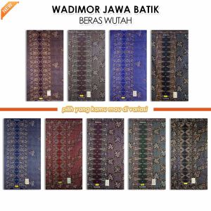 SARUNG WADIMOR JAWA BATIK MOTIF BERAS WUTAH