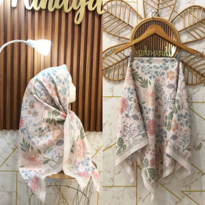 hijab voal motif kekinian