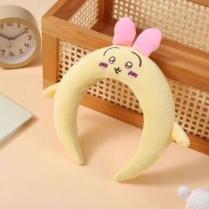 New Chiikawa Hachiware Usagi Kawaii Anime Cartoon Hairband Wash Face Headgear Hairband Fashion Trend Sense of Luxury Girly Heart
