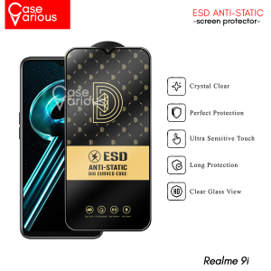 Promo Paket 3in1 Tempered Glass Realme 9i Anti Gores Anti Static + Tempered Glass Kamera dan Skin