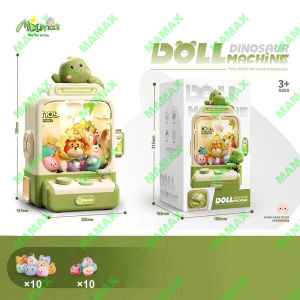 MAMAX【SG Ready Stock】Kids Animal Claw Machine Toy★Battery Operated Mini Arcade Grabber with Sound Effects✅DIY Refill✅3 Designs✅Age 3+✅