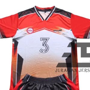 Setelan dan atasan jersey Bola voli pria wanita uniseks 8907 Fullprinting sublimation size S M L XL XXL