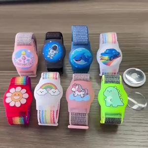 สายรัดข้อมือ Airtag กันน้ำสำหรับเด็ก (แพ็ค 1 ชิ้น) สายรัดข้อมือ Air Tag ไนลอนอ่อนซ่อนอยู่แบบเต็มผืน น้ำหนักเบา พร้อมตัวจับ GPS ติดตาม เข้ากันได้กับสายรัดข้อมือ Airtag สำหรับเด็กเล็ก