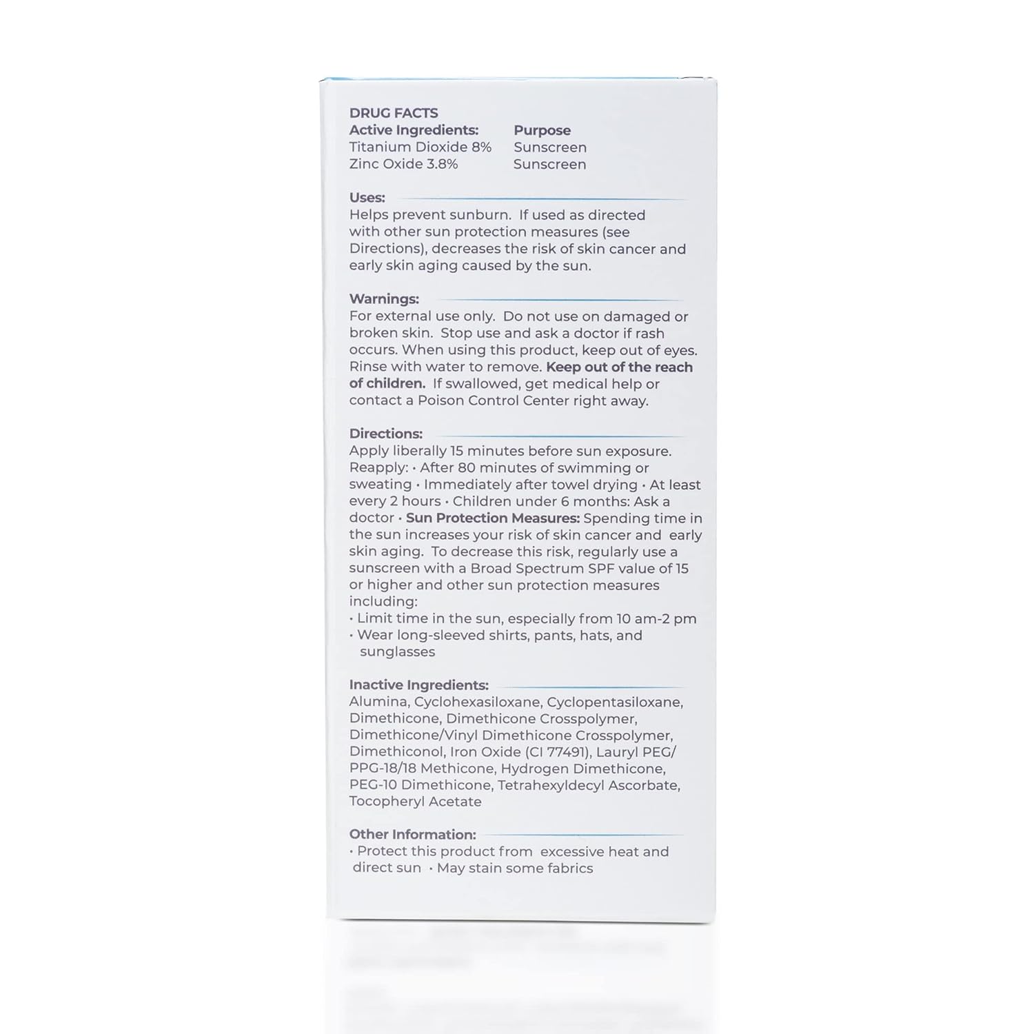 TiZO3 Facial Mineral Sunscreen and Primer, Tinted Broad Spectrum SPF 40 with Antioxidants, Sheer matte finish, Fragrance-Free, Oil-Free_voghion.com