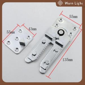 Warm Light 1Set Sofa Couch Sectional Connector Snap Metal Bracket Hinges For Furniture Accessories Tool