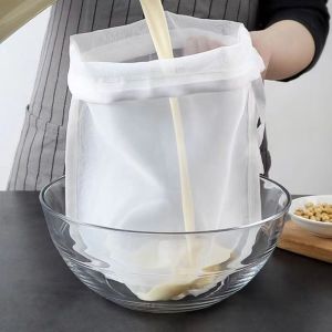 UNIFORM SATURATE82UN5 Reusable Cheese Cloth Filter Bags Filter Healthy Soap Herbs Strainers Gifts Nylon Spice Strainers