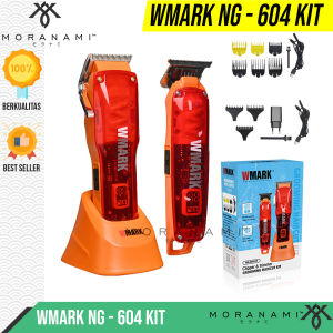 WMARK 604 Kit Mesin Cukur Alat Cukur Rambut Hair Clipper Trimmer Grooming Kit