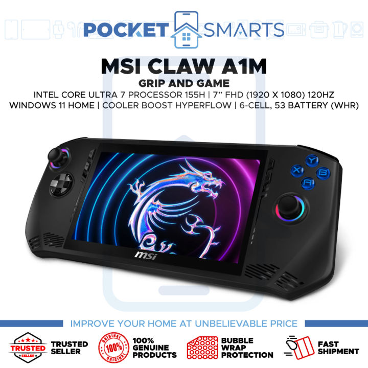 MSI Claw A1M - Grip and Game