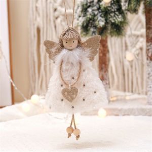 1pcs Christmas Angel Doll Christmas Tree Hanging Ornaments Pendant New Year 2022 Decor