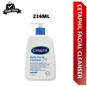 Cetaphil Daily Facial Cleanser 236ml – Gentle Daily Face Wash