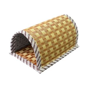 NOBLELUX Scratch Resistant Hamster Cool Nest Breathable Wear Resistant Summer Rest Shelter Cozy Weave Guinea Pig Cave Nest Small Pet