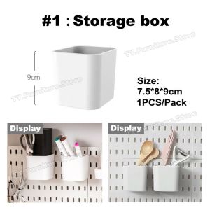 Wall Shelf Pegboard Household Storage Display Shelf Organizer Home Decor Hanging Shelf Decoration Storage Wall Shelf Pegboard Household Display Shelf Organizer