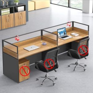 SG Ready Stock H100-104 Executive Workstationpartitionpedestal/cabinet Home Office Tablestudy deskCubicleSet chair