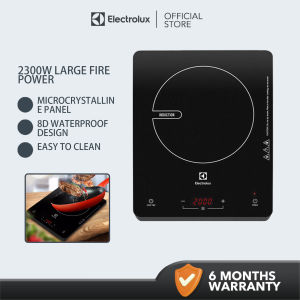Electrolux เตาแม่เหล็กไฟฟ้า เตาแม่เหล็กไฟฟ้าสำหรับใช้ในครัวเรือน กำลังไฟสูง 2300 วัตต์ แผงไมโครคริสตัลไลน์แบบบูรณาการใหม่ ตั้งเวลาทำอาหารผัดได้(รองรับการออกใบแจ้งหนี้)
