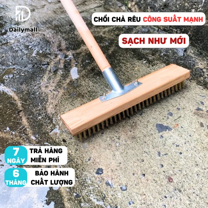 Chổi Sắt Cọ Rêu Chổi Sắt Đa Năng Đánh Bay Mọi Vết Bẩn Cứng Đầu, Chổi ...
