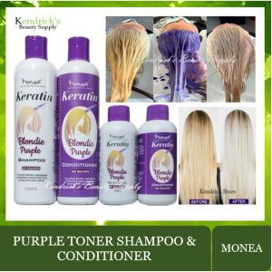 Monea Purple Blondie Silver Shampoo and Conditioner 250ml.