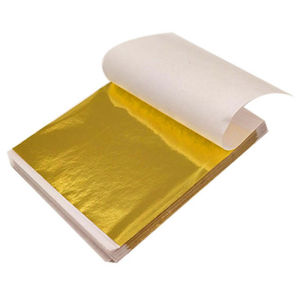 100Pcs Gold Foil Gilding Craft For DIY Food Cake Decoration