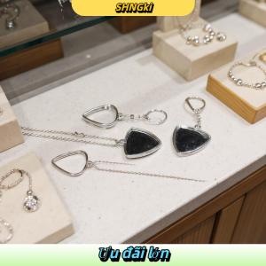 SHNGki Guitarist lưu trữ guitar chọn hộp bộ sưu tập rõ ràng chủ Keyring Túi hình trái tim chọn kích thước trường hợp phụ kiện âm nhạc