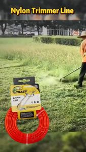 YoPo Nylon Trimmer Line 2.4mmx15m 3.0mmx15m Round Shape Hole for Grass Cutter Garden Tools