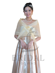 Set alampay shawl and wrap around skirt