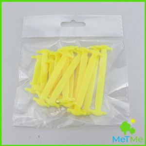 METME เชือกรองเท้าแบบซิลิโคน ไม่ต้องผูก 16 แท่ง / แพ็ค Lazy shoelaces