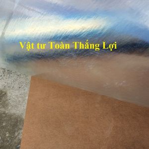 ( Khổ rộng 1m2 x dày 8 zem ) Tôn nhựa phẳng lấy ánh sáng màu trắng đục tôn nhựa che mái nhà
