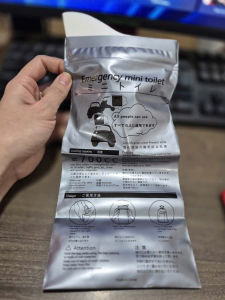 TÚI ĐI VỆ SINH DI ĐỘNG COMBO 2 TÚI 700ML | TÚI TIỂU KHẨN CẤP XE HƠI DU LỊCH XE KHÁCH MINI CHỐNG TRÀN GẤP GỌN