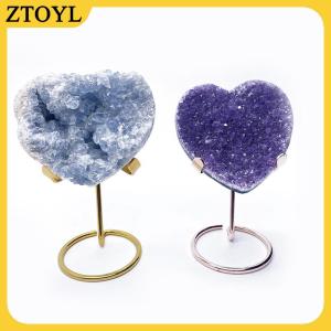 ZTOYL 1pcs tình yêu chip Bracket Crystal Ball Bracket hiển thị hiển thị đứng trang trí đồ trang trí thủ công