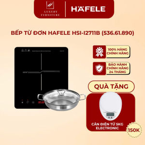 [NEW] [Tặng kèm nồi inox] Bếp từ đơn Hafele HS-I2711B 536.61.890
