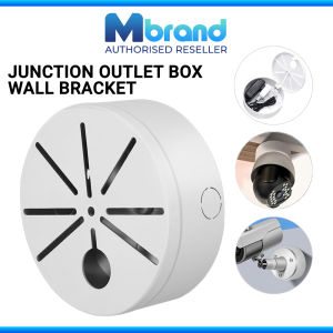 CCTV Camera Round Holder With Cable storage Base Box Dome Ceiling Mount Stand Surveillance Bracket Holder Adapter