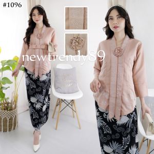 Terbaru Atasan Kebaya Encim Modern Dengan Aplikasi Mote2
