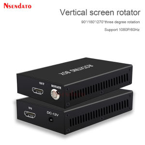 Vertical HD TV Video Rotating Processor 1080P 60Hz Vertical Screen Portrait Mode Display 90 180 270 Degree Image Flip Switch