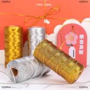 [COD] LFjAFvc 100M Roll Cords Metallic Twine Non-Slip String Strap Thread Gift Bag