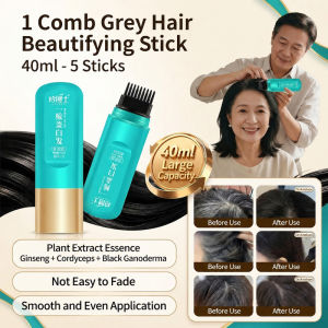 Hair Color Stick Gray Cover For Adults Quick Hair Beautifying Stick/One Swipe For Natural Coverage White Hair Concealer Ease Of Use