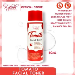 100ml Tomato Glass Skin Toner Glowing Effect Pore Minimizer Whitening Facial Toner Removes Acne Scars Dark Spots