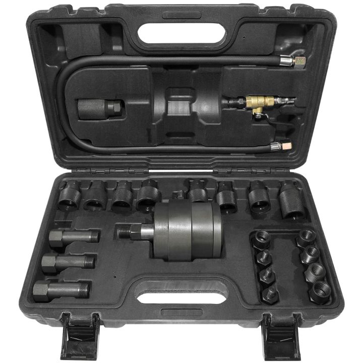 Air Vibration Tool For Bosch Delphi Siemens Injectors 21pc Pneumatic ...