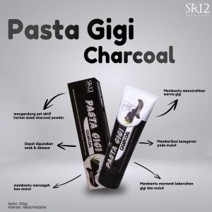 Pasta Gigi Pemutih dan Perontok Karang Gigi Odol Pemutih Gigi Kuning Ampuh Pasta Gigi Charcoal SR12