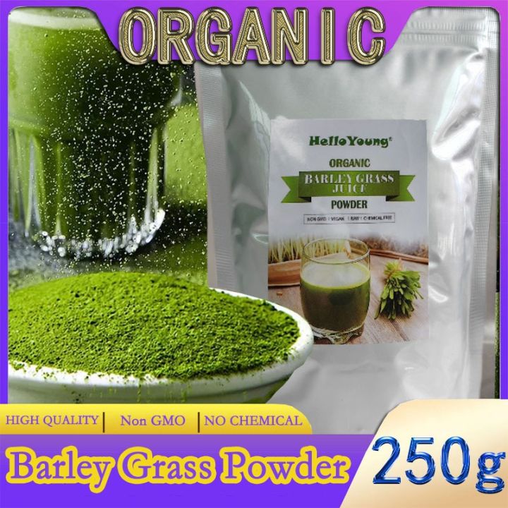 barley powder pure organic Organic Barley Grass Powder original 250g
