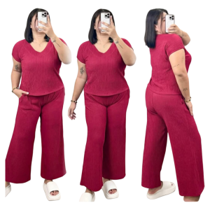 NADINEFREE MISTERY GIFT FREE SHIPPING COD Textured V neck Blouse and Pants Terno Set Office Casual Formal Wear - xs to large - classy and elegant - timeless classic - timeless piece - casual office or party - classic piece - super kapal ng tela - h