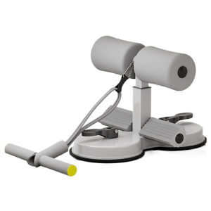 Abs Master Assistant Device with 2 Strong Suction Cups Adjustable Foot Holder Portable Sit-up Aids Sit Up Exercise Bar