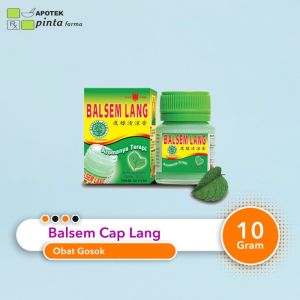 Balsem Cap Lang untuk Membantu Meringankan Masuk Angin 10g 20g-40g.
