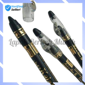 Celak Mata Asli Arab Tidak Anti Air Kajal Halal Warna Hitam Bukan Waterproof Sejuk Sehat di Mata