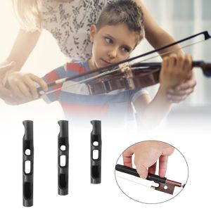 FSFDS ขนาดเต็มรูปแบบ ตัวแก้ไขท่าทางรูปโบว์ไวโอลิน แผ่นยางรอง 4/4-3/4 คู่จับโบว์ไวโอลิน เครื่องมือร้อยสาย 1/8-1/10 ที่ยึดรูปโบว์ไวโอลิน เริ่มต้นเริ่มต้นใหม่