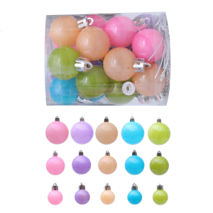 30/40Pcs Christmas Ball Ornament Shatterproof Christmas Baubles Decorations for Tree Wreath Mantels Embellishments