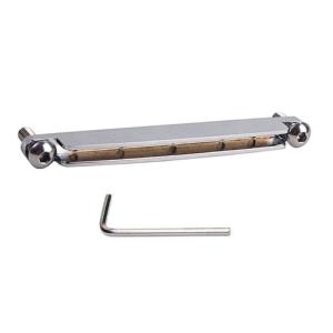 Acoustic Guitar Risers Yên Ngựa Thay Thế Kim Loại Chiều cao có thể điều chỉnh Cầu Yên Ngựa Phụ Kiện Guitar dân gian