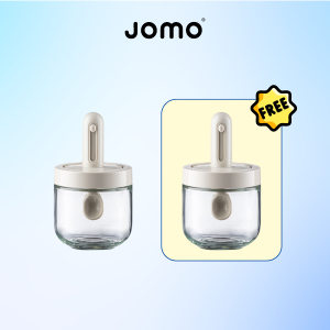 【Buy 1 Get 1 FREE at $9.90!】Expandable Spoon with Lid Seasoning Jar Moisture-Proof Spice Container