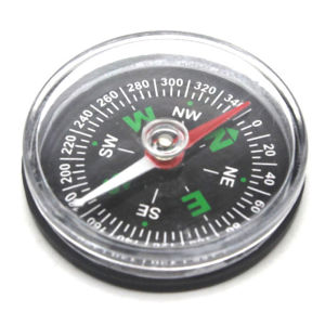 [Sirola] Portable Mini Precise Compass Practical Guider Survival Button Design Compass